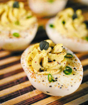 Deviled Eggs - Devilish Egg Starters